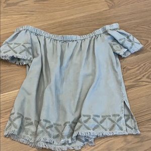 CLOTH&STONE  Off the Shoulder top